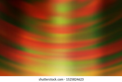 Dark Orange vector glossy abstract backdrop. Shining colored illustration in smart style. Background for a cell phone.