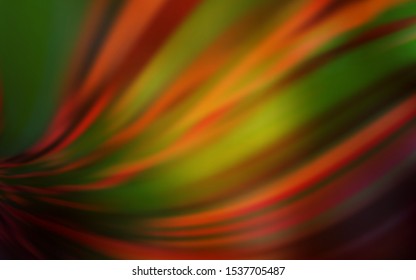 Dark Orange vector glossy abstract background. Modern abstract illustration with gradient. Elegant background for a brand book.