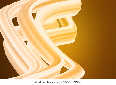 Dark Orange vector glossy abstract layout. An elegant bright illustration with gradient. Elegant background for a brand book.