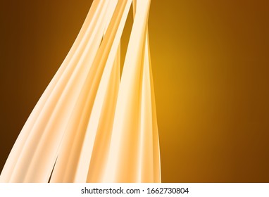 Dark Orange vector glossy abstract layout. An elegant bright illustration with gradient. Smart design for your work.
