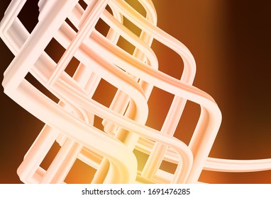 Fondo abstracto brillante vectorial oscuro naranja. Ilustración abstracta colorida con degradado. Fondo para un teléfono móvil.