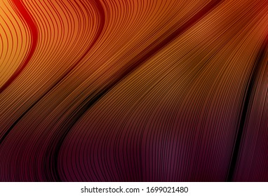 Fondo abstracto brillante vectorial oscuro naranja. Ilustración abstracta moderna con degradado. El mejor diseño borroso para su negocio.