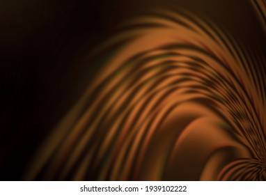 Diseño abstracto del vector oscuro naranja brillante. Ilustración creativa en estilo de semitono con gradiente. Nuevo diseño de estilo para tu libro de marca.