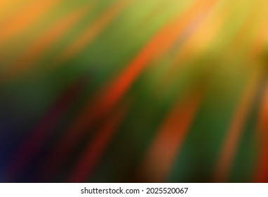 Dark Orange vector glossy abstract layout. New colored illustration in blur style with gradient. New style for your business design.