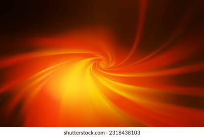 Dark Orange vector glossy abstract layout. An elegant bright illustration with gradient. Background for a cell phone.