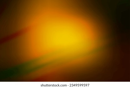 Dark Orange vector glossy abstract backdrop. Abstract colorful illustration with gradient. New way of your design.