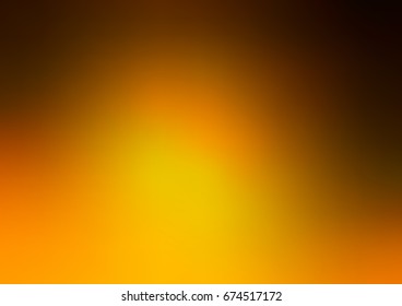Dark Orange vector glossy abstract background. Creative illustration in halftone style with gradient. The template can be used as a background of a cell phone.