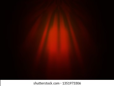 Dark Orange vector glossy bokeh pattern. Glitter abstract illustration with an elegant design. A new texture for your design.