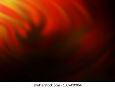 Dark Orange vector glossy bokeh pattern. Shining colorful illustration in a Brand new style. The template for backgrounds of cell phones.