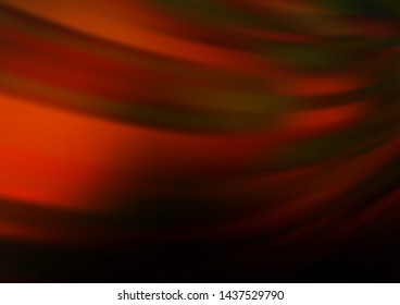 Dark Orange vector glossy bokeh pattern. Shining colorful illustration in a Brand new style. The elegant pattern for brand book.