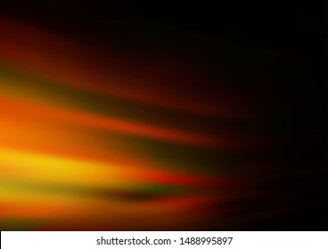 Dark Orange vector glossy bokeh pattern. Shining colorful illustration in a Brand new style. The elegant pattern for brand book.