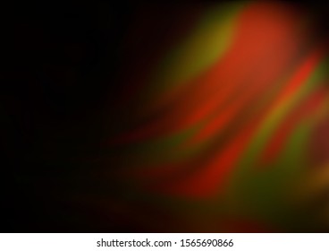 Dark Orange vector glossy bokeh pattern. Shining colorful illustration in a Brand new style. Brand new style for your business design.