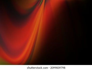 Dark Orange vector glossy bokeh pattern. Glitter abstract illustration with an elegant design. A completely new design for your business.