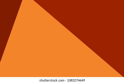 Dark Orange vector gradient triangles texture. Elegant bright polygonal illustration with gradient. Pattern for a brand book's backdrop.