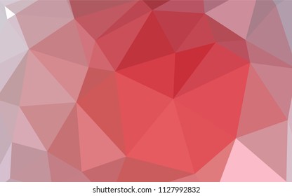 Dark Orange vector gradient triangles texture. A completely new color illustration in a polygonal style. A new texture for your web site.