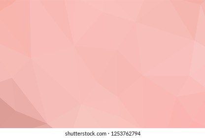 Dark Orange vector gradient triangles texture. Modern abstract illustration with triangles. Best triangular design for your business.