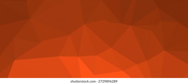 Plantilla de mosaico hexagonal de Vector naranja oscuro. Nueva ilustración de color en estilo borroso con gradiente. Un diseño completamente nuevo para tu negocio.