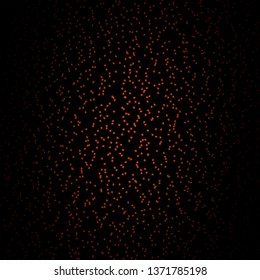 Dark Orange vector layout with bright stars. Colorful illustration in abstract style with gradient stars. Pattern for wrapping gifts.