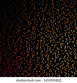 Dark Orange vector layout with bright stars. Modern geometric abstract illustration with stars. Design for your business promotion.