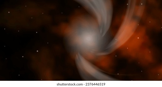 Dark Orange vector layout with bright stars. Blur decorative design in simple style with stars. Pattern for websites, landing pages.