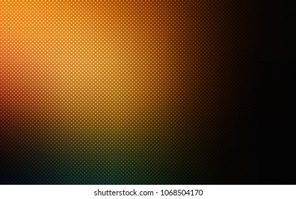 Dark Orange vector layout with circle shapes. Blurred bubbles on abstract background with colorful gradient. Beautiful design for your business advert.