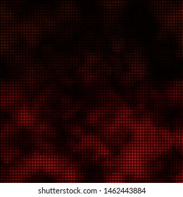 Dark Orange vector layout with circles. Abstract colorful disks on simple gradient background. Design for your commercials.