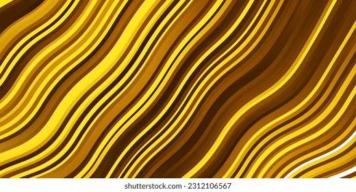 Dark Orange vector layout with circular arc. Gradient illustration in simple style with bows. Smart design for your promotions.