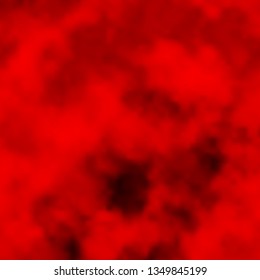 Dark Orange vector layout with cloudscape. Shining illustration with abstract gradient clouds. Template for landing pages.