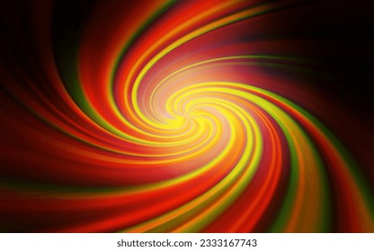 Diseño vectorial de color naranja oscuro con líneas curvas. Una ilustración colorida completamente nueva en un estilo sencillo. Diseño abstracto para su sitio web.