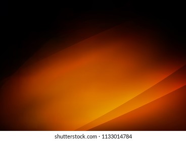 Dark Orange vector layout with flat lines. Modern geometrical abstract illustration with staves. Best design for your ad, poster, banner.