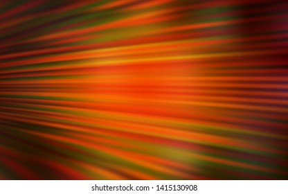 Dark Orange vector layout with flat lines. Shining colored illustration with sharp stripes. Pattern for ad, booklets, leaflets.