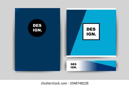 Dark Orange vector layout for Leaflets. Beautiful colored sample in A4 size. Pattern can be used as a template for calendars.