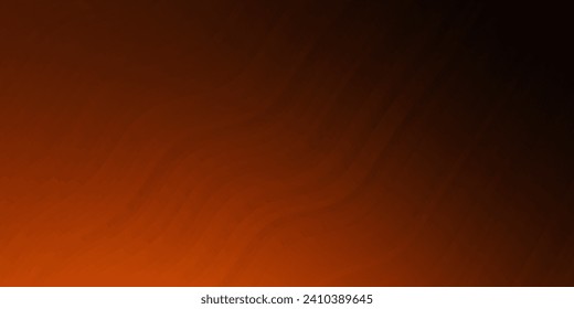 Dark Orange vector layout with wry lines. Colorful illustration with curved lines. Pattern for websites, landing pages.