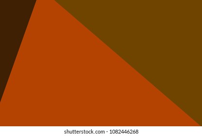Dark Orange vector low poly texture. Shining colorful illustration with triangles. New template for your brand book.