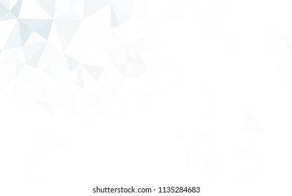 Dark Orange vector low poly cover. A sample with polygonal shapes. New template for your brand book.