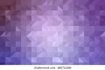 Dark Orange vector low poly pattern. Triangular geometric sample with gradient.  A completely new template for your business design.