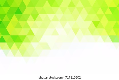 Dark Orange vector low poly pattern. Creative geometric illustration in Origami style with gradient. A new texture for your design.