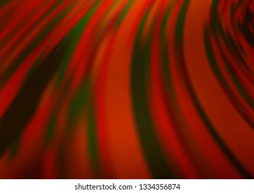 Dark Orange vector modern bokeh pattern. Glitter abstract illustration with an elegant design. The background for your creative designs.
