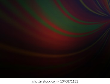 Dark Orange vector modern bokeh pattern. An elegant bright illustration with gradient. The best blurred design for your business.