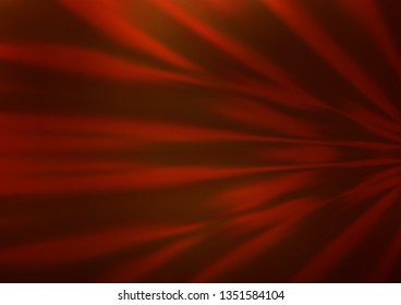 Dark Orange vector modern bokeh pattern. Creative illustration in halftone style with gradient. The blurred design can be used for your web site.