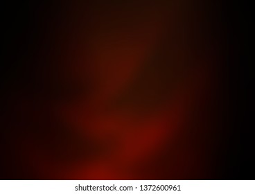 Dark Orange vector modern bokeh pattern. A completely new color illustration in a bokeh style. Brand new design for your business.
