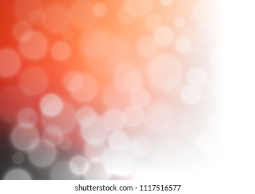 Dark Orange vector modern elegant template. A completely new color illustration in a bokeh style. The blurred design can be used for your web site.