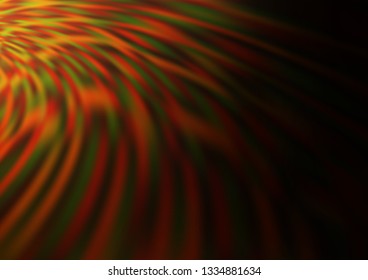 Dark Orange vector modern elegant background. Modern geometrical abstract illustration with gradient. The elegant pattern for brand book.