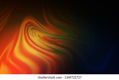Dark Orange vector modern elegant layout. Colorful illustration in abstract style with gradient. New style design for your brand book.