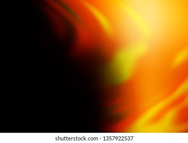 Dark Orange vector modern elegant template. Glitter abstract illustration with an elegant design. The background for your creative designs.