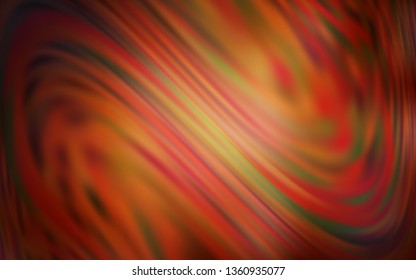 Dark Orange vector modern elegant layout. New colored illustration in blur style with gradient. Smart design for your work.