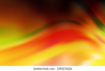 Dark Orange vector modern elegant backdrop. Creative illustration in halftone style with gradient. Background for designs.