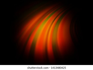 Dark Orange vector modern elegant background. A vague abstract illustration with gradient. A completely new design for your business.