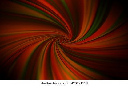 Dark Orange vector modern elegant background. A completely new colored illustration in blur style. Background for a cell phone.