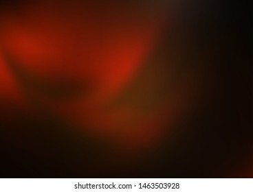 Dark Orange vector modern elegant background. Creative illustration in halftone style with gradient. The background for your creative designs.